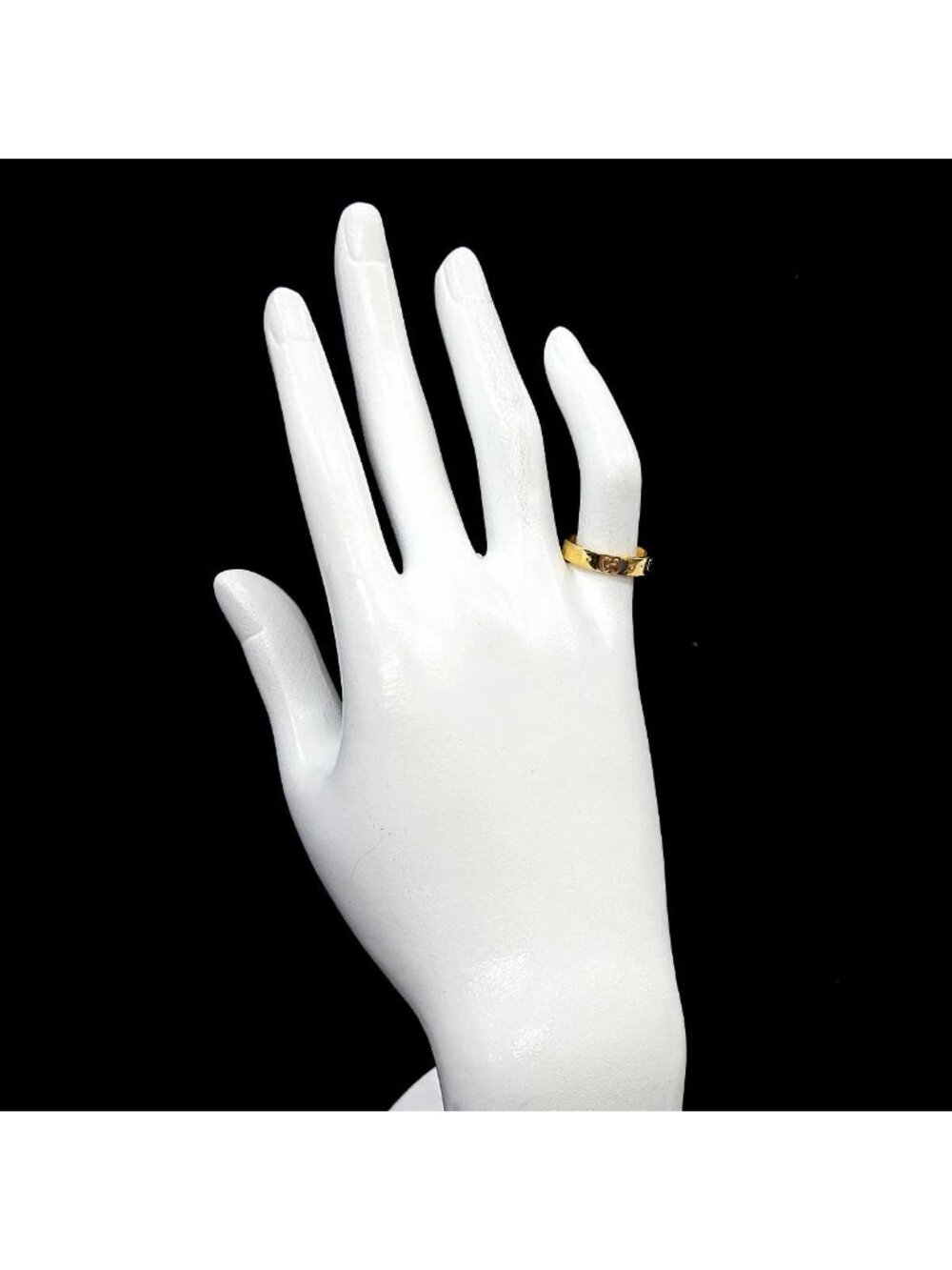Gucci Icon Ring 18k YG Yellow Gold 750 - Picture 9 of 9